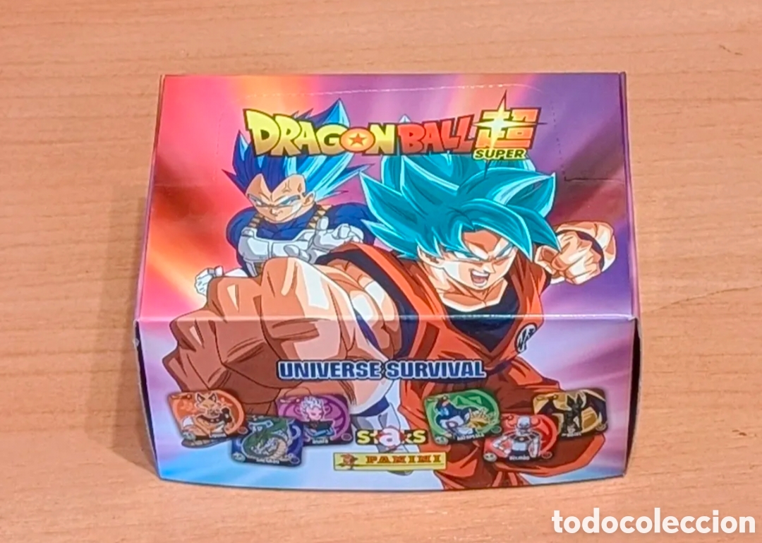 Coleccionismo cromos antiguos: Caja cromos Staks Dragon Ball. Bola de Dragon. Panini