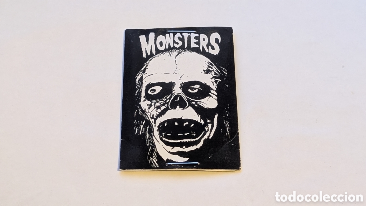 Coleccionismo cromos antiguos: Raro sobre cromos sin abrir Monsters. Monstruos - Foto 2