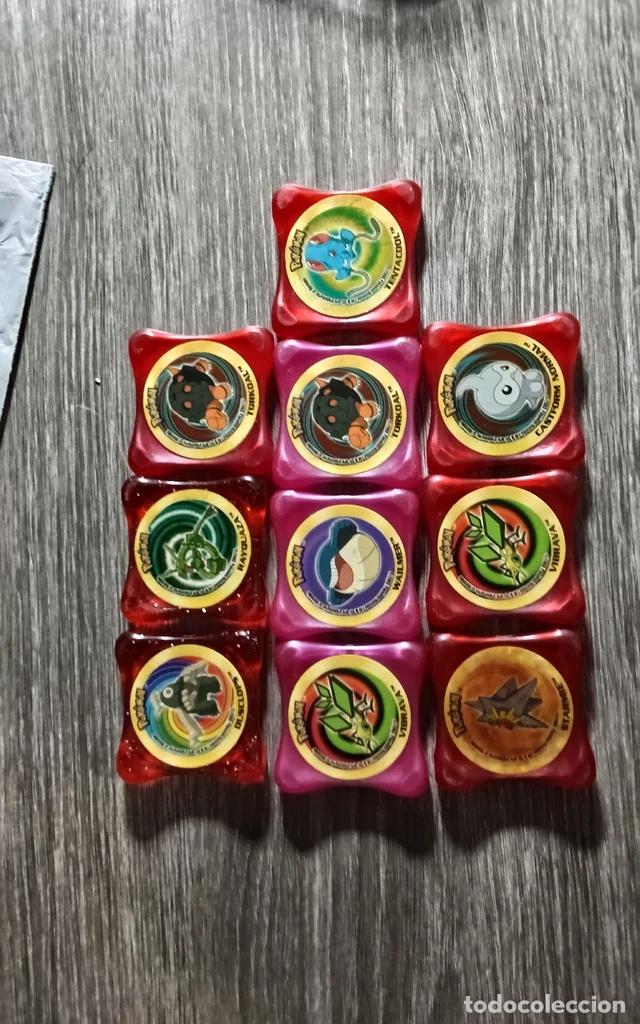 Coleccionismo cromos antiguos: Lote Waps Pokemon 51 diferentes - Foto 2