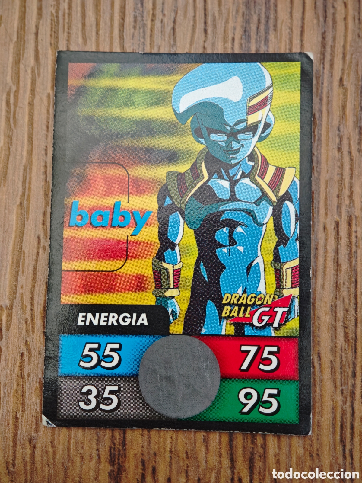 Coleccionismo cromos antiguos: Baby Energy Attack Dragon Ball Panrico