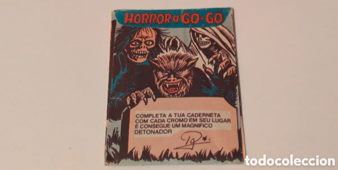 Coleccionismo cromos antiguos: Sobre cromos sin abrir Super Monstruos - Foto 2