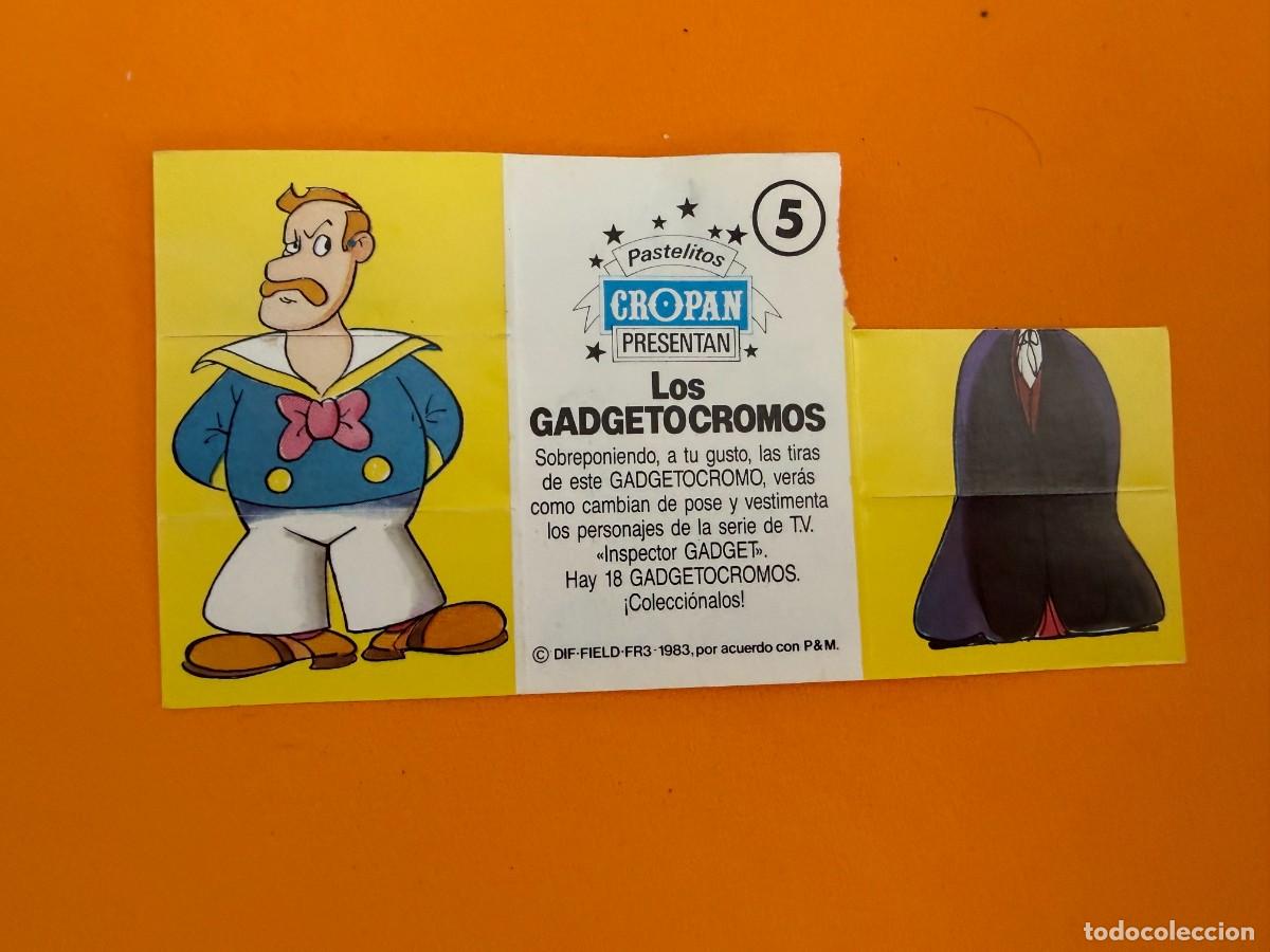 Coleccionismo cromos antiguos: Los Gadgetocromos - Cropan - 5 - Inspector Gadget