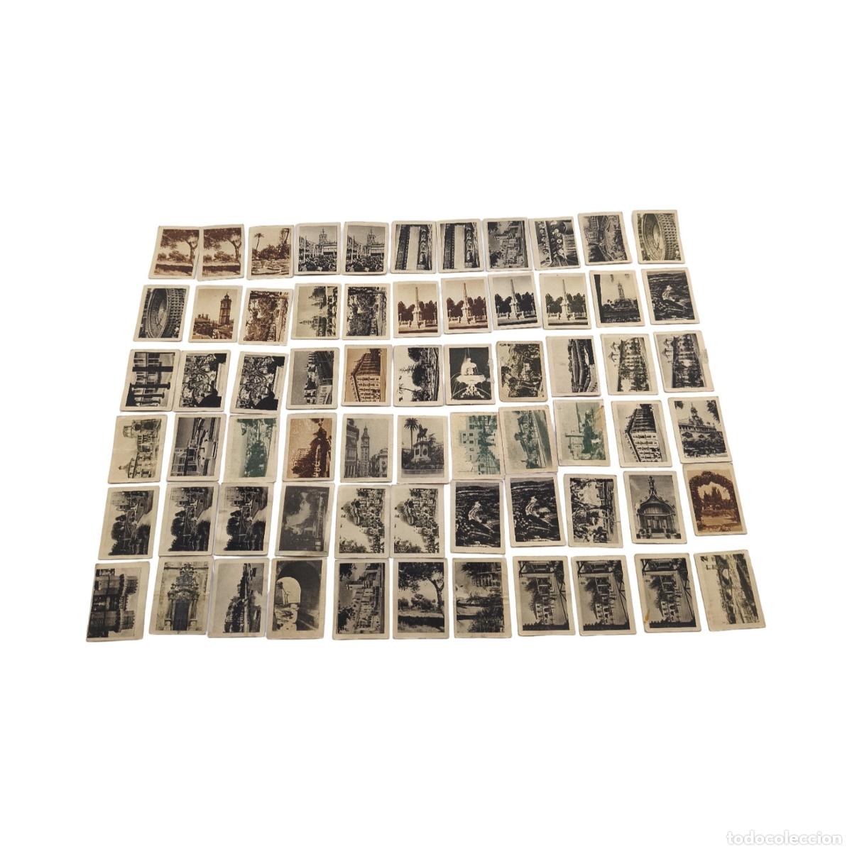 Coleccionismo cromos antiguos: Lote de 66 Cromos-Boletos Publicitarios y Tur&iacute;sticos de Valencia (1953) - Comercio Tradicional y Vis