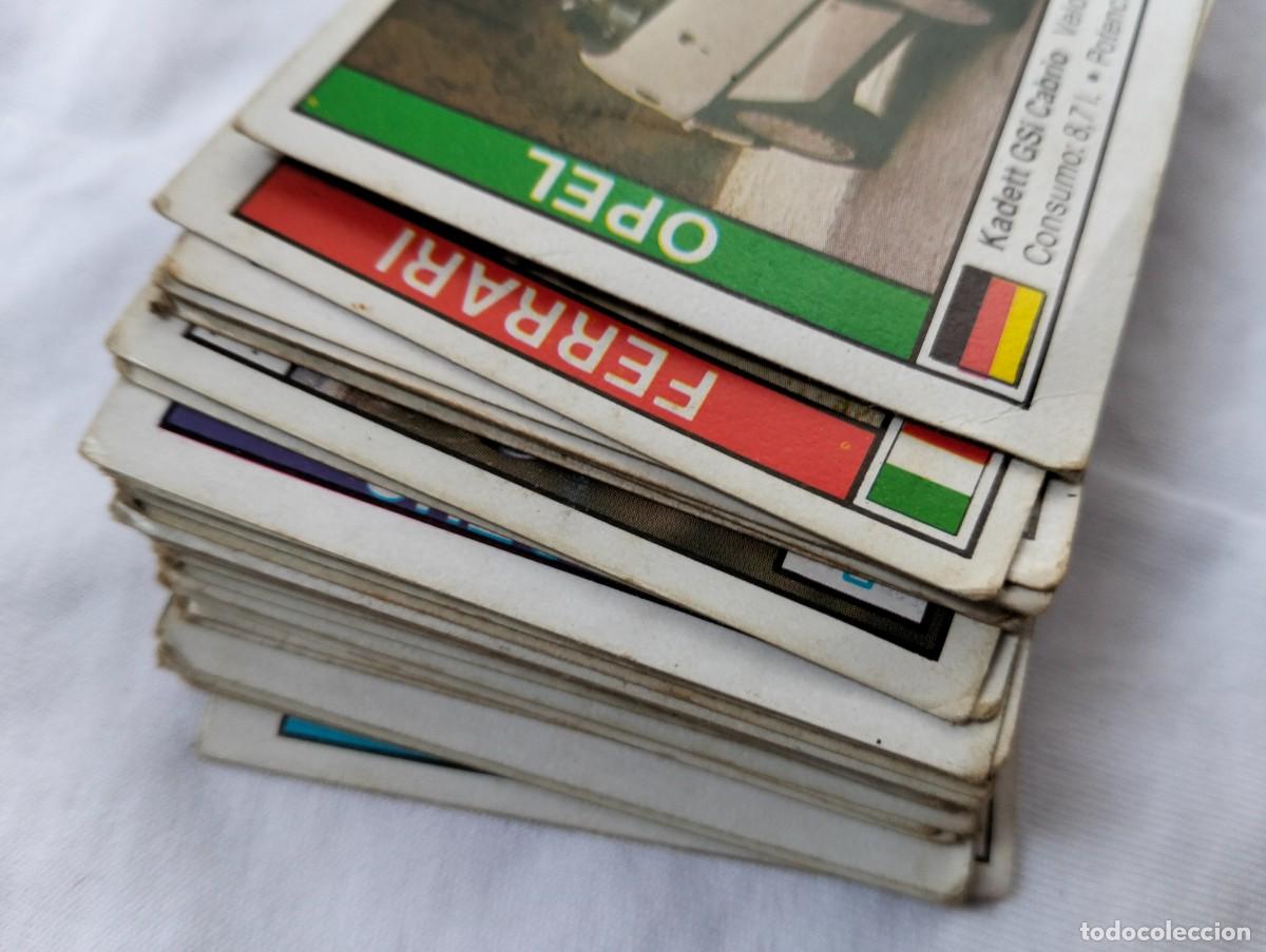 Coleccionismo cromos antiguos: Lote de 56 cromos Coches - Foto 3