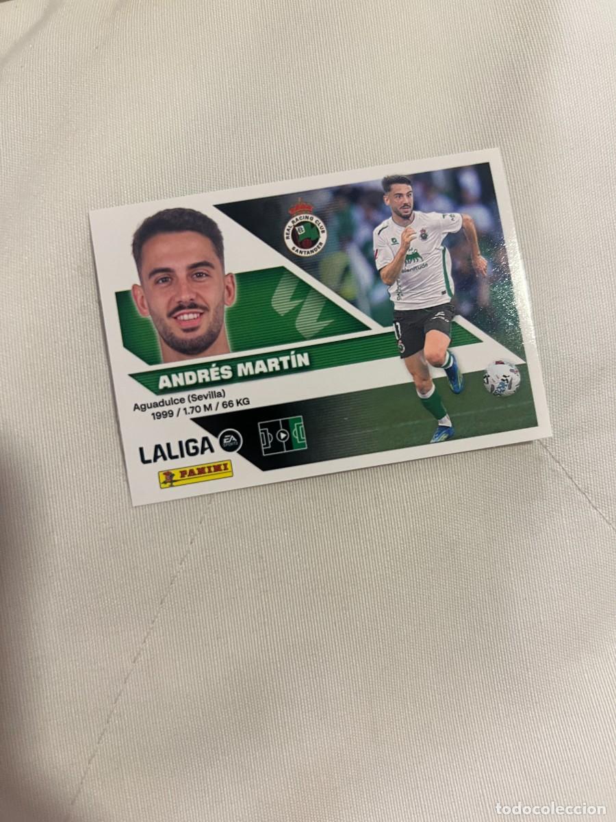 Coleccionismo cromos antiguos: 16 ANDRES MARTIN RACING DE SANTANDER EDICIONES ESTE 26 27 2026 2027