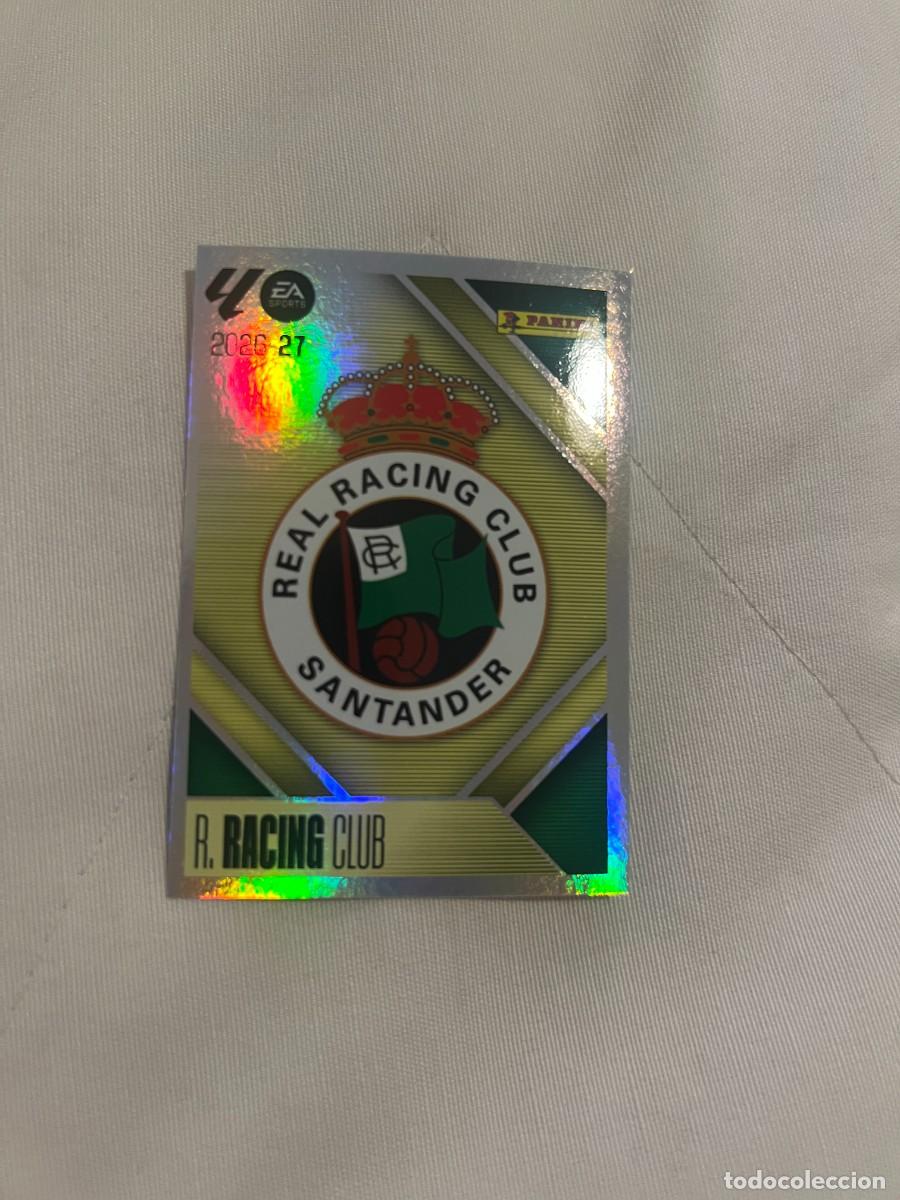 Coleccionismo cromos antiguos: ESCUDO RACING DE SANTANDER EDICIONES ESTE 26 27 2026 2027