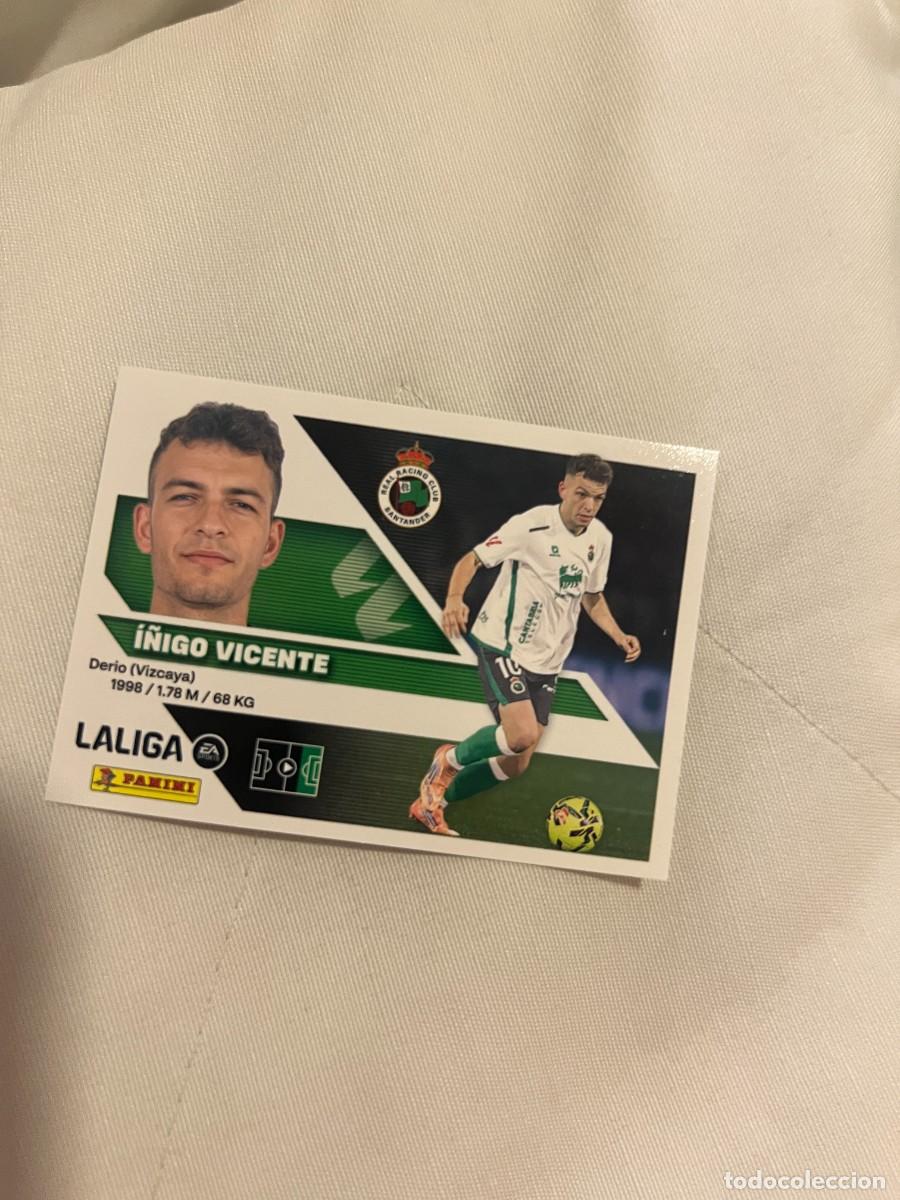 Coleccionismo cromos antiguos: 18 I&Ntilde;IGO VICENTE RACING DE SANTANDER EDICIONES ESTE 26 27 2026 2027