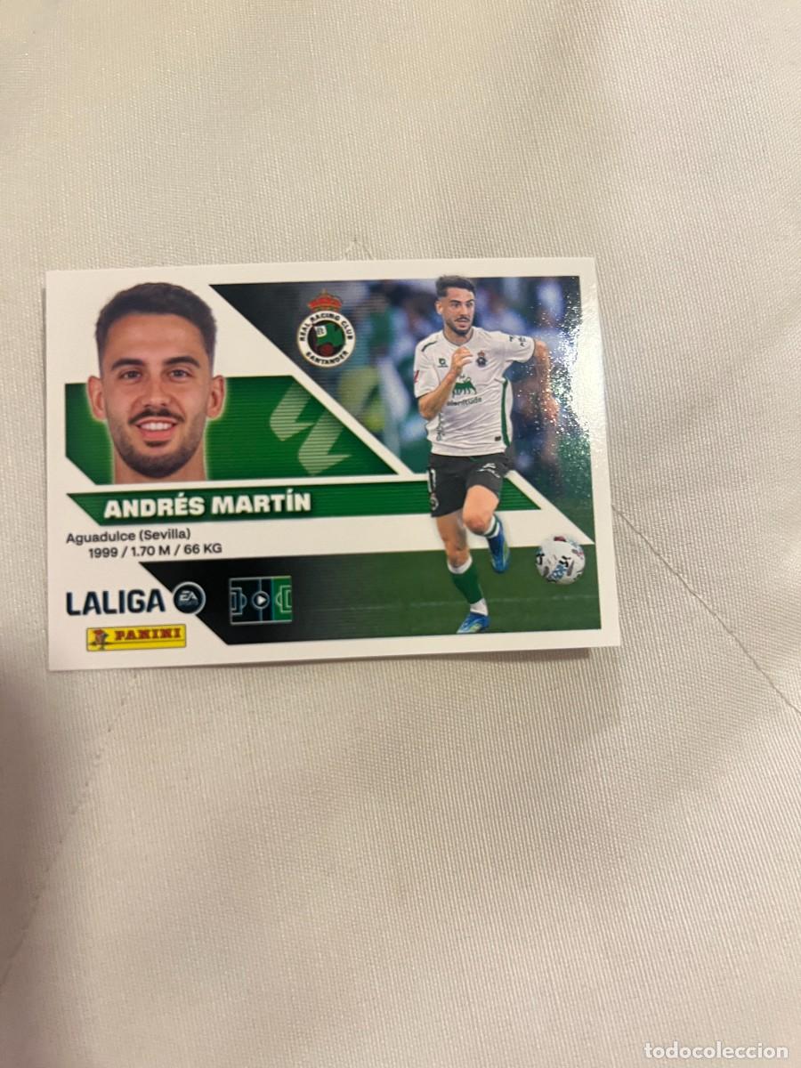 Coleccionismo cromos antiguos: ANDRES MARTIN RACING DE SANTANDER EDICIONES ESTE 26 27 2026 2027