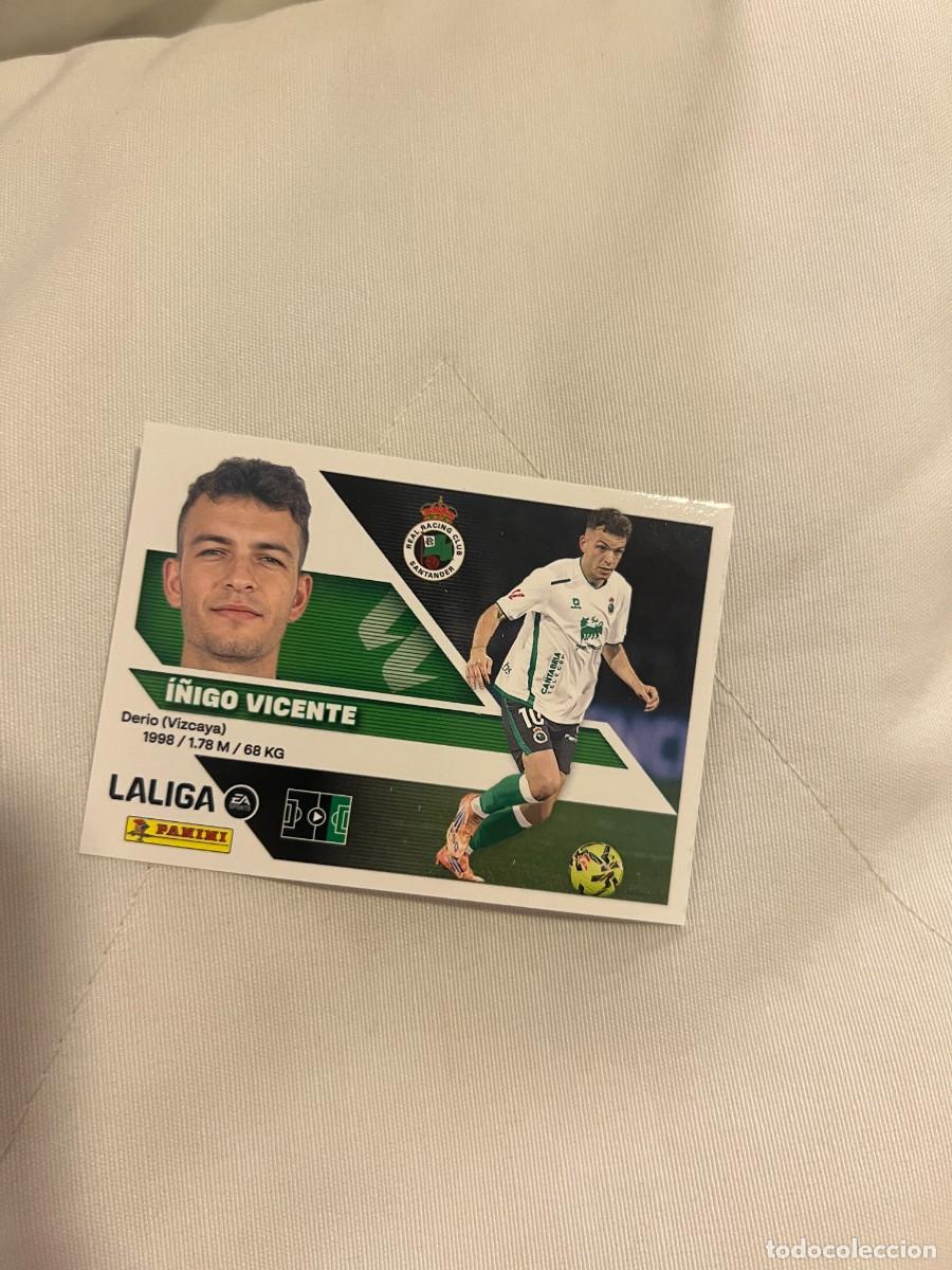 Coleccionismo cromos antiguos: &Iacute;&Ntilde;IGO VICENTE RACING DE SANTANDER EDICIONES ESTE 26 27 2026 2027