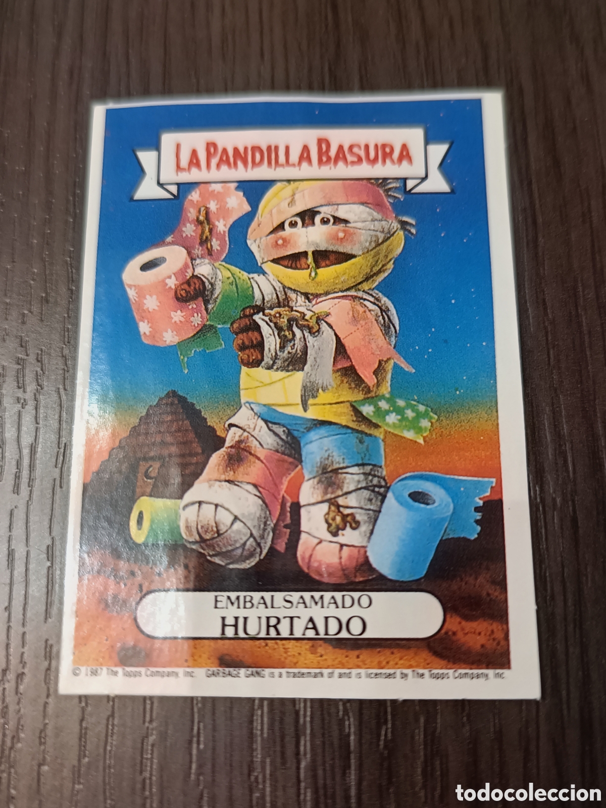 Coleccionismo cromos antiguos: Antiguo Cromo N&deg;127 Pandilla Basura