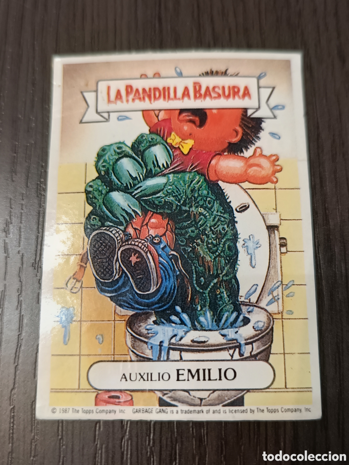 Coleccionismo cromos antiguos: Antiguo Cromo N&deg;143 La Pandilla Basura