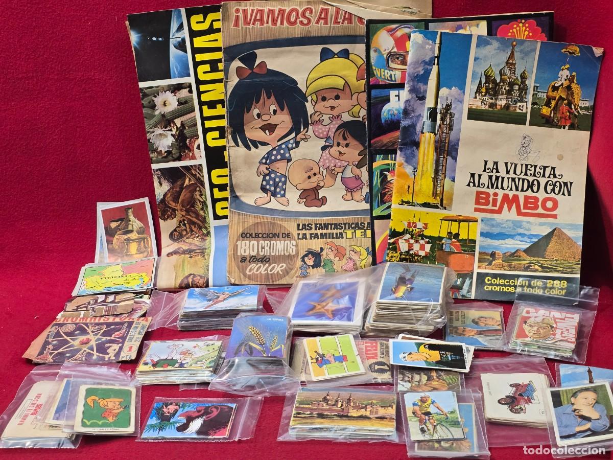 Collezionismo Figurine antiche: LOTE CROMOS Y ALBUMES