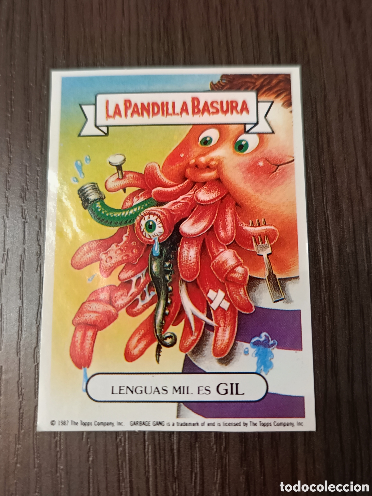 Coleccionismo cromos antiguos: Antiguo Cromo N&deg;133 La Pandilla Basura