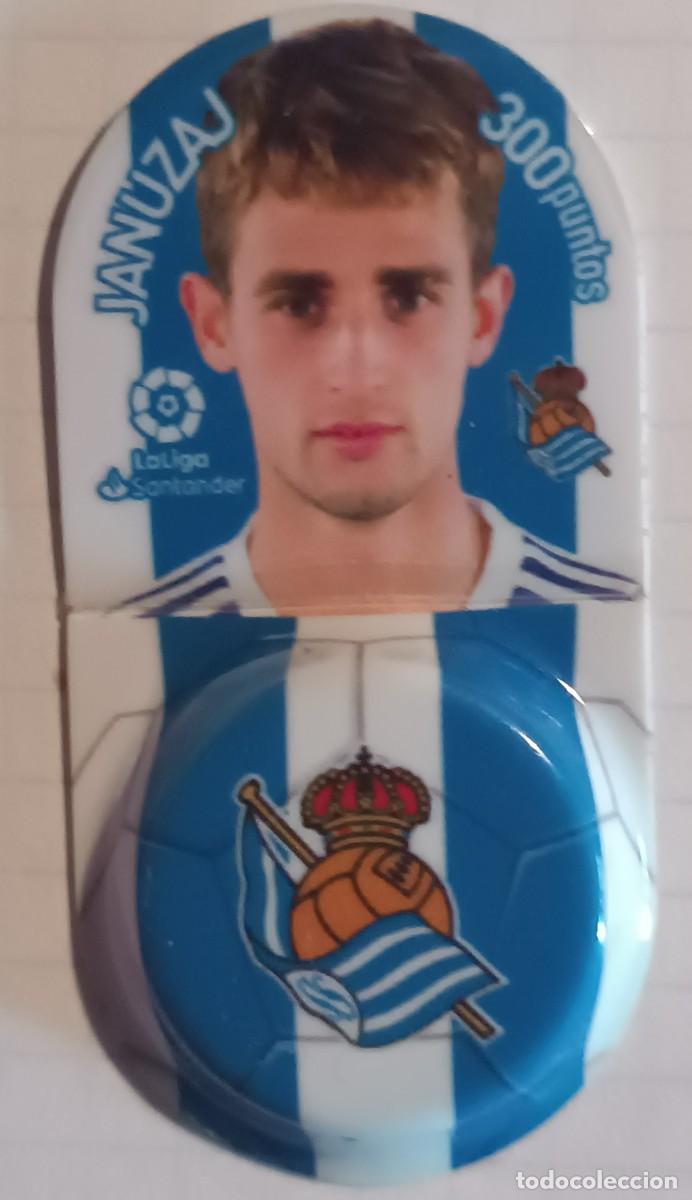 Coleccionismo cromos antiguos: JANUZAJ GREFUCHAPA 2018-19 R. Sociedad