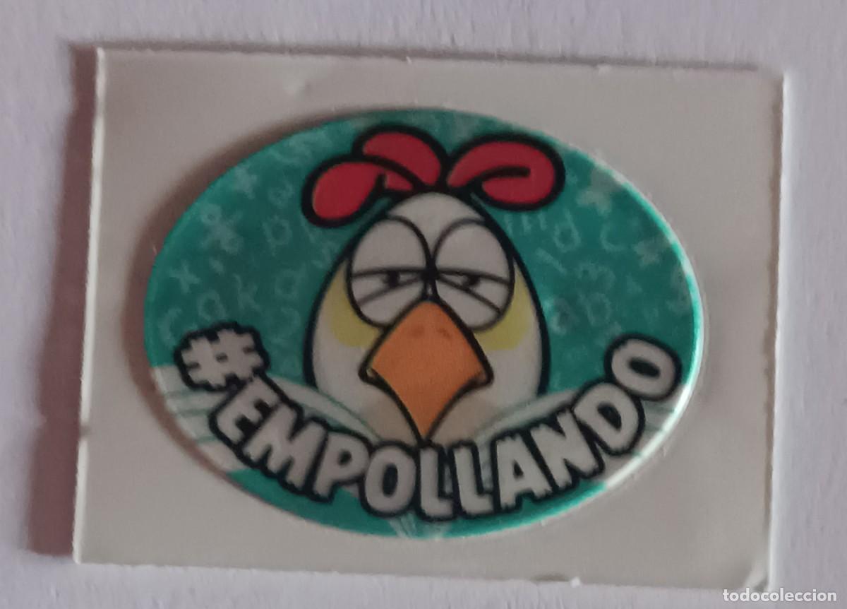 Coleccionismo cromos antiguos: PEGOTA de Grefusa EMPOLLANDO