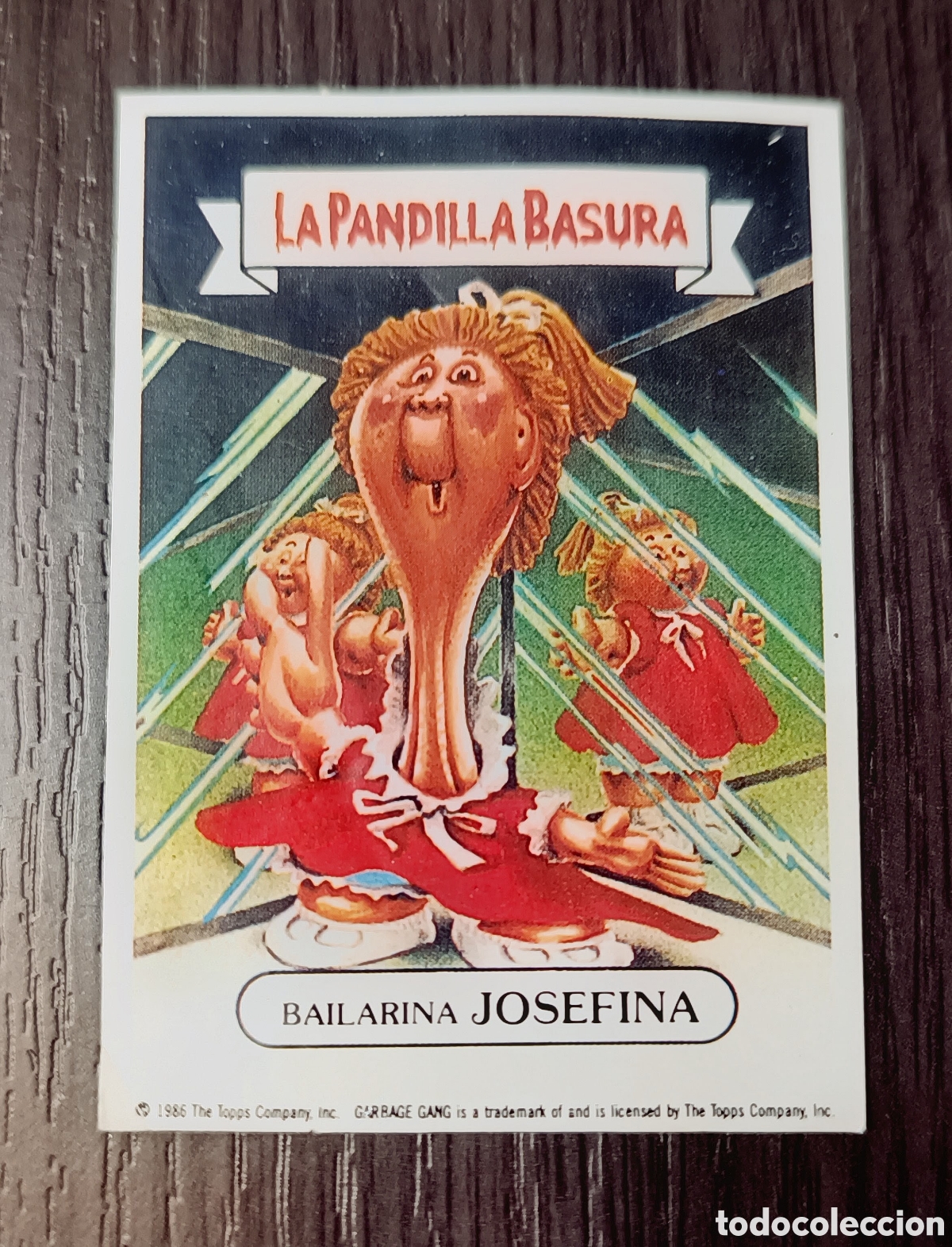 Coleccionismo cromos antiguos: Antiguo Cromo N&deg;102 La Pandilla Basura