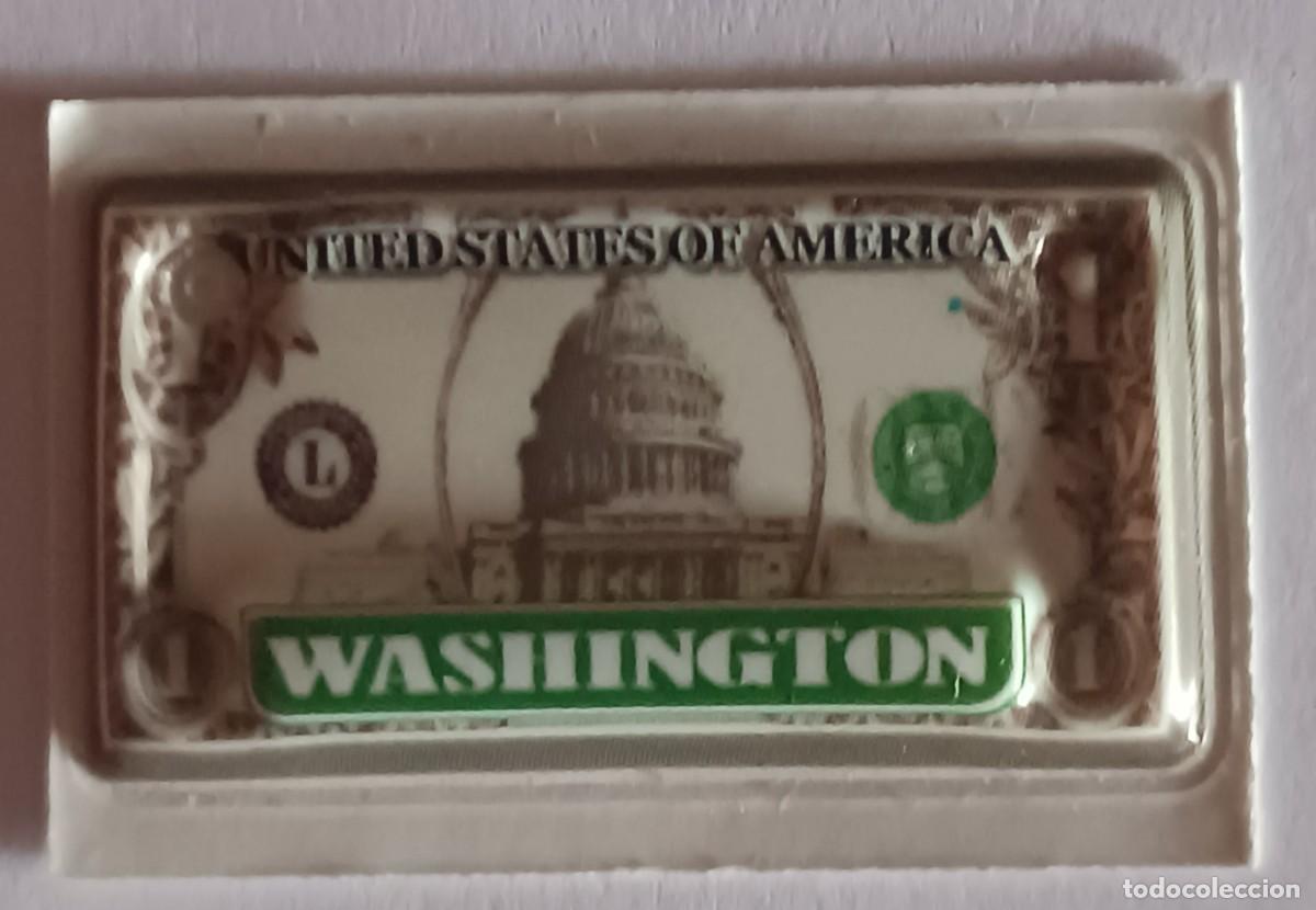 Coleccionismo cromos antiguos: PEGOTA de Grefusa WASHINGTON