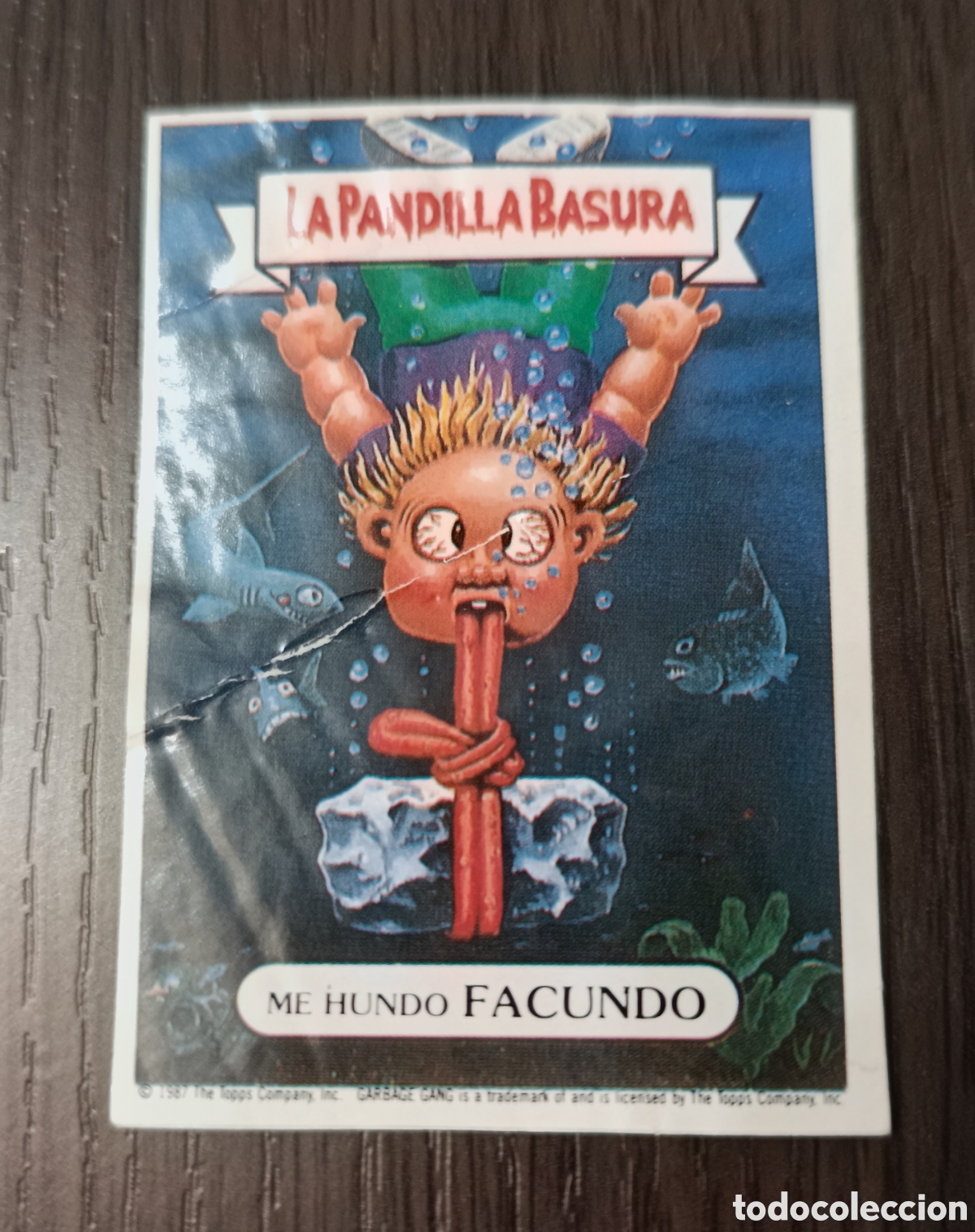 Coleccionismo cromos antiguos: Antiguo Cromo N&deg;121 La Pandilla Basura