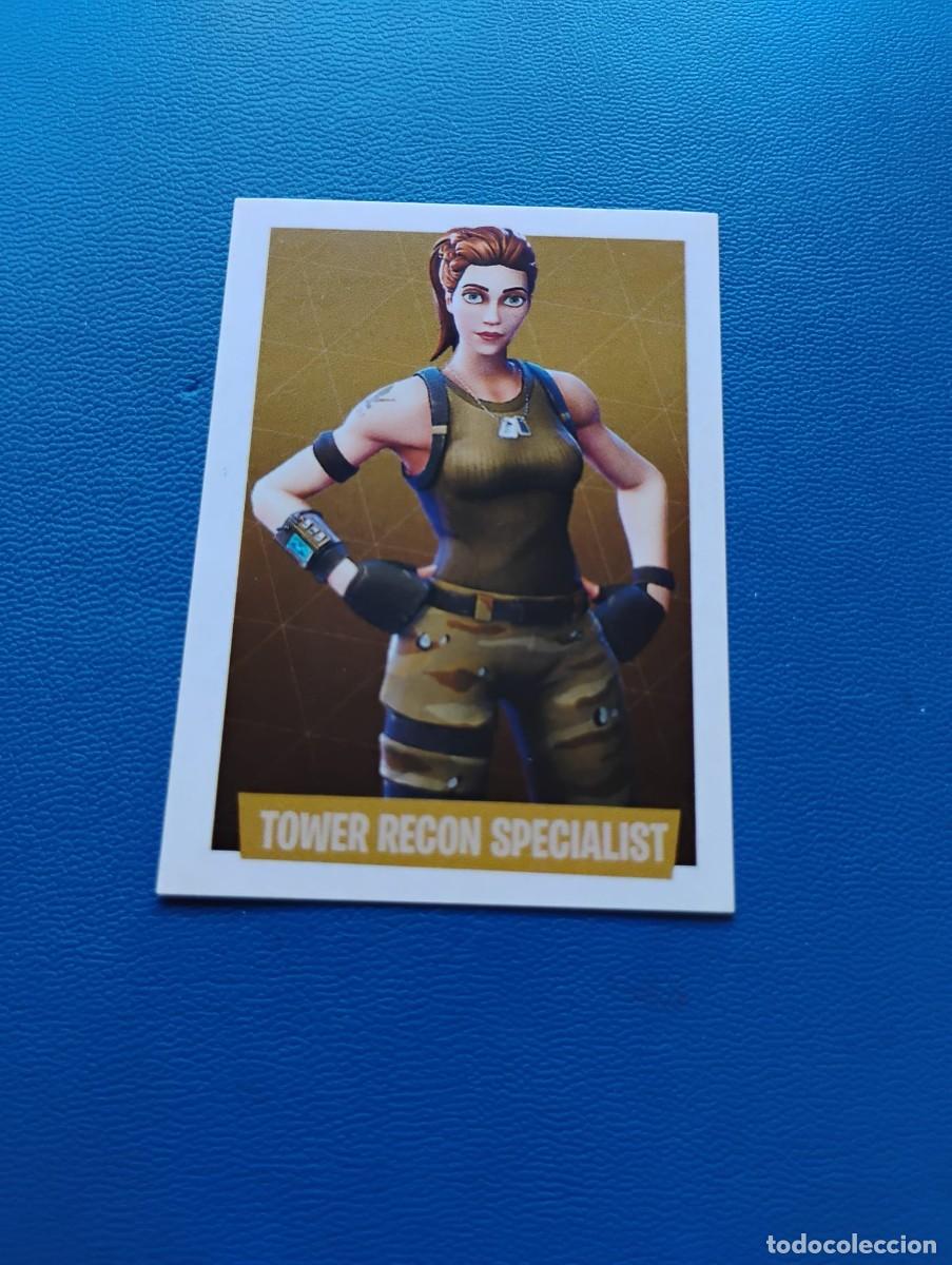 Coleccionismo cromos antiguos: CROMO FORTNITE N&ordm; 104 TOWER RECON SPECIALIST - A&Ntilde;O 2019 - EPIC GAMES - PANINI