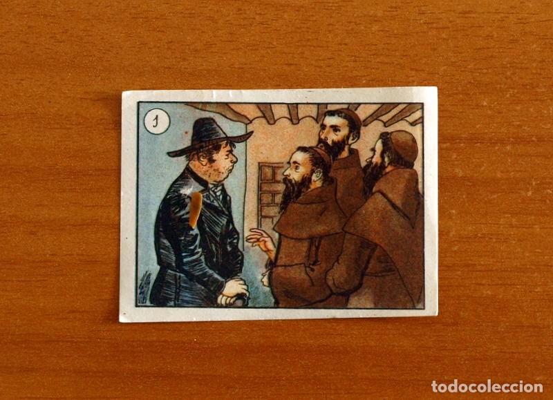 Collectable Antique Stickers: Marcelino Pan y Vino - Cromo N&ordm; 1 - Editorial Cig&uuml;e&ntilde;a A&ntilde;o 1955 - Nunca pegado