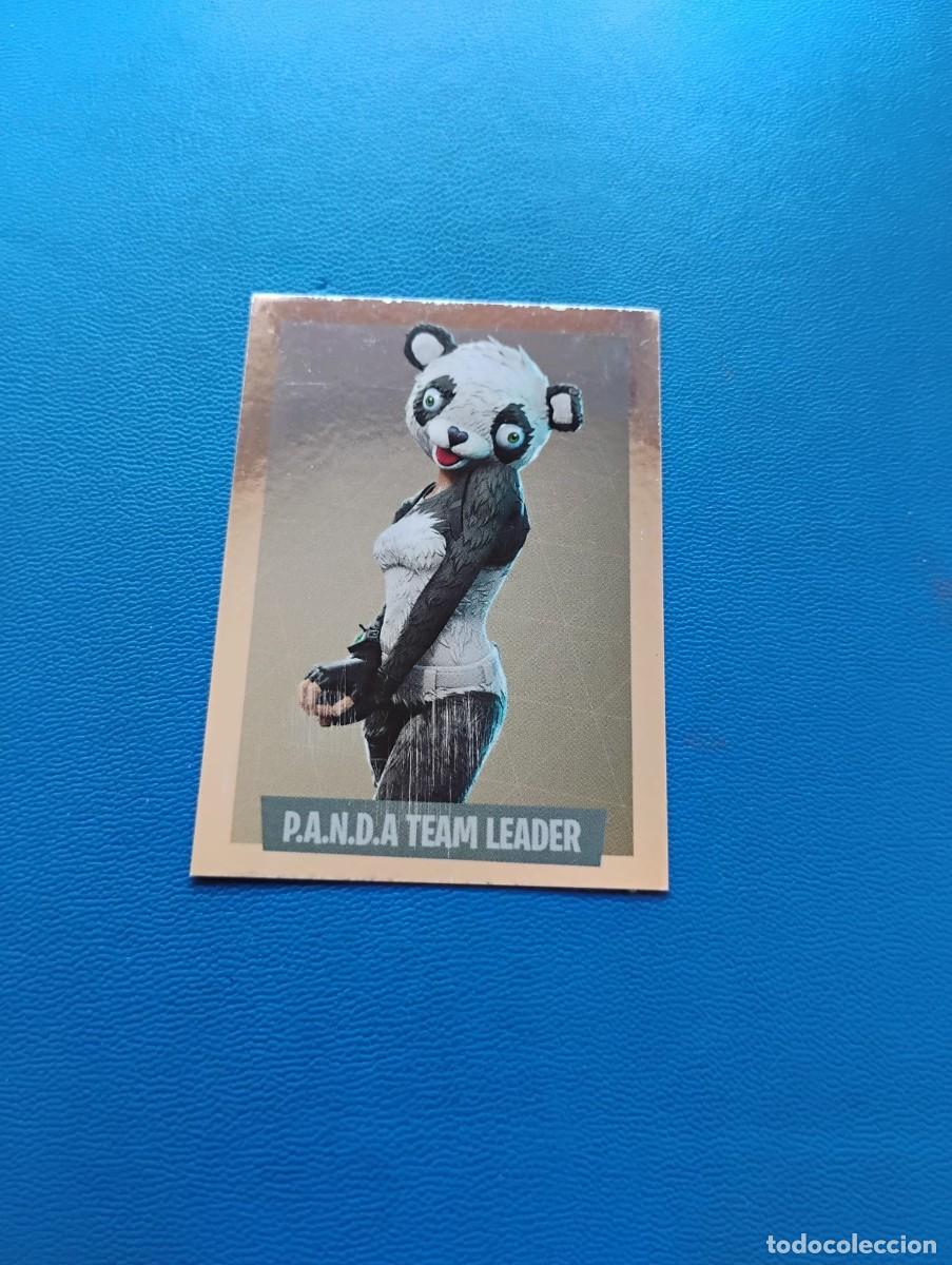 Coleccionismo cromos antiguos: CROMO FORTNITE N&ordm; 221 P.A.N.D.A. TEAM LEADER - A&Ntilde;O 2019 - EPIC GAMES - PANINI