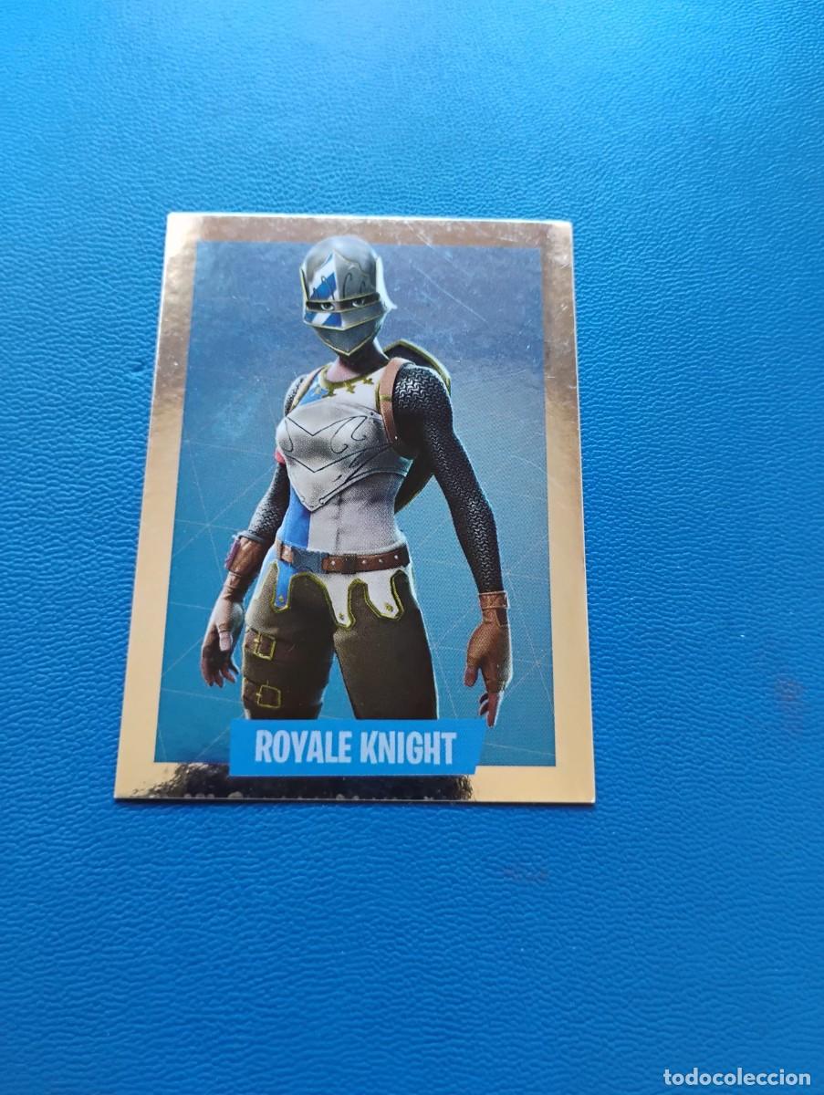 Coleccionismo cromos antiguos: CROMO FORTNITE N&ordm; 089 ROYALE KNIGHT - A&Ntilde;O 2019 - EPIC GAMES - PANINI