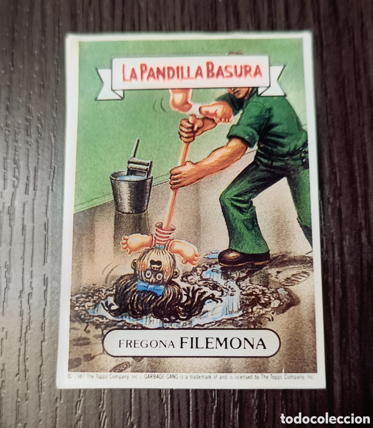 Coleccionismo cromos antiguos: Antiguo Cromo N&deg;163 La Pandilla Basura