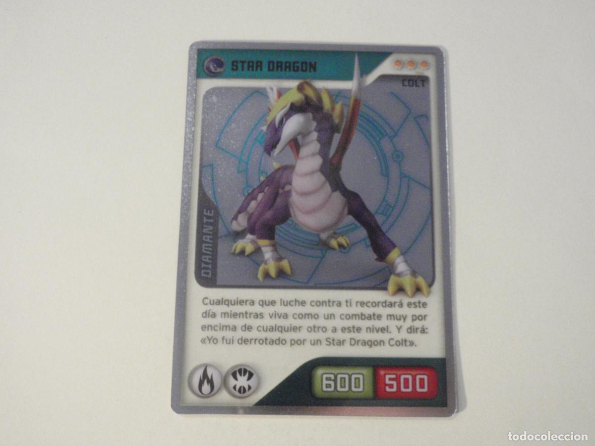 Coleccionismo cromos antiguos: 335 STAR DRAGON *** COLT - DIAMANTE Transparente. Trading Card INVIZIMALS 2009-2013 Panini
