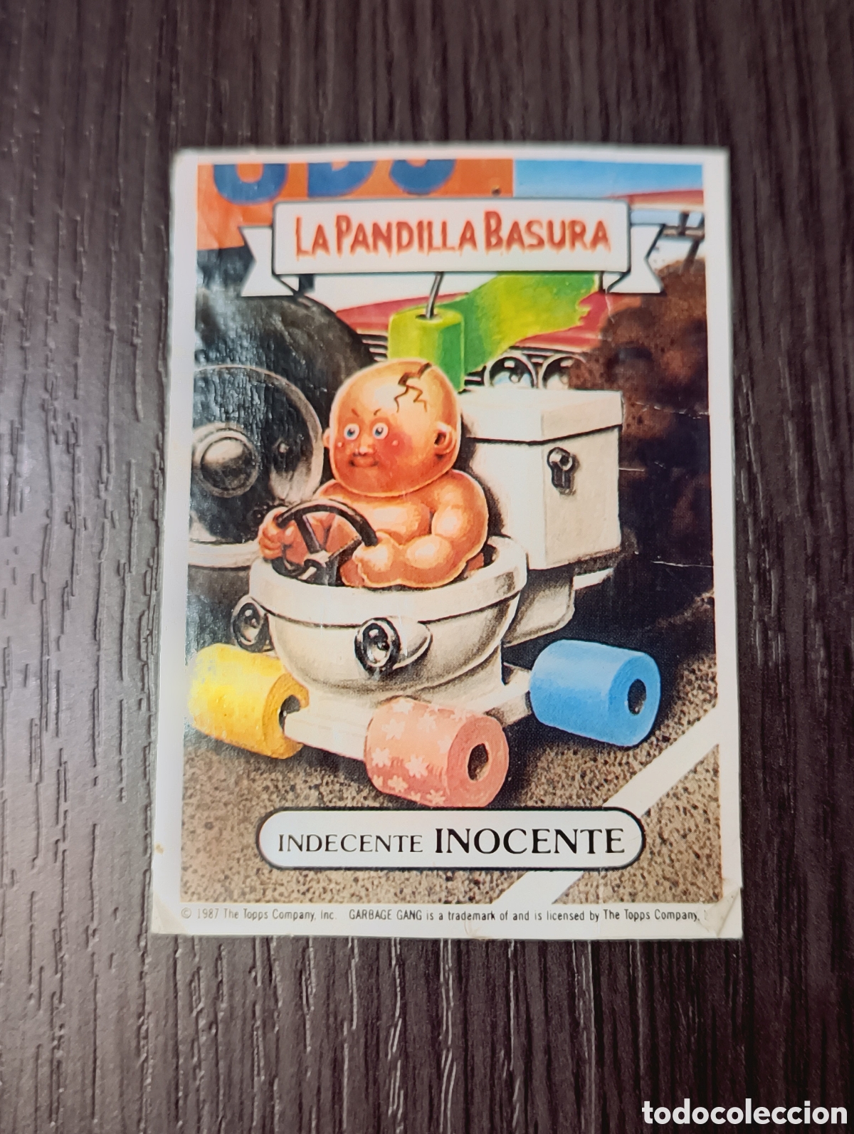 Coleccionismo cromos antiguos: Antiguo Cromo N&deg;119 La Pandilla Basura