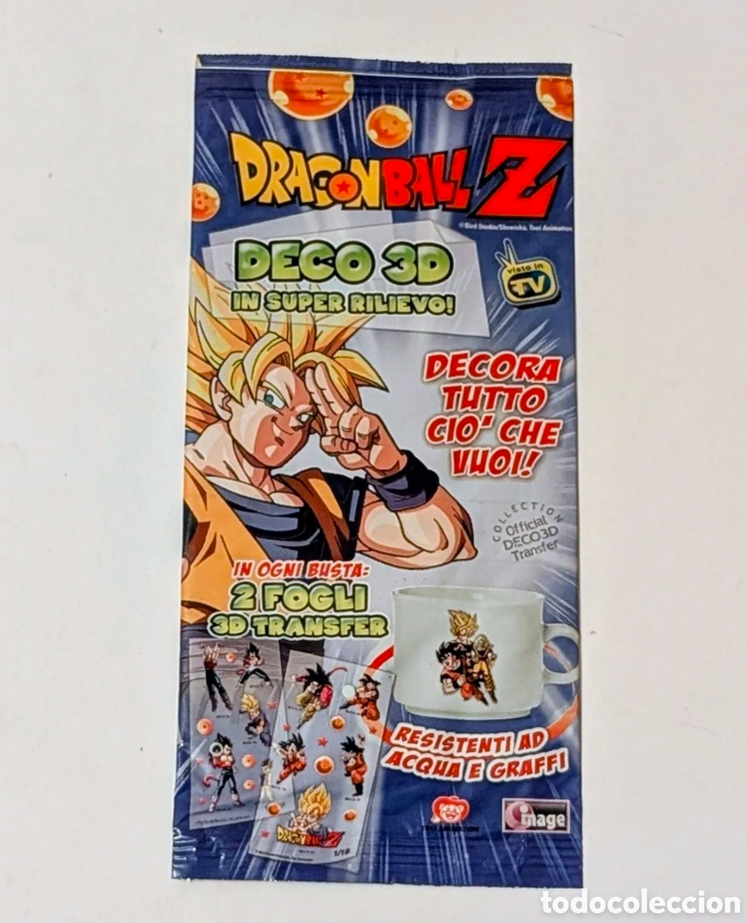 Coleccionismo cromos antiguos: Dragon Ball Sobre sin abrir Deco 3D. Toei Animation. Dragon Ball Z. Bola de Dragon. Bola de Drac