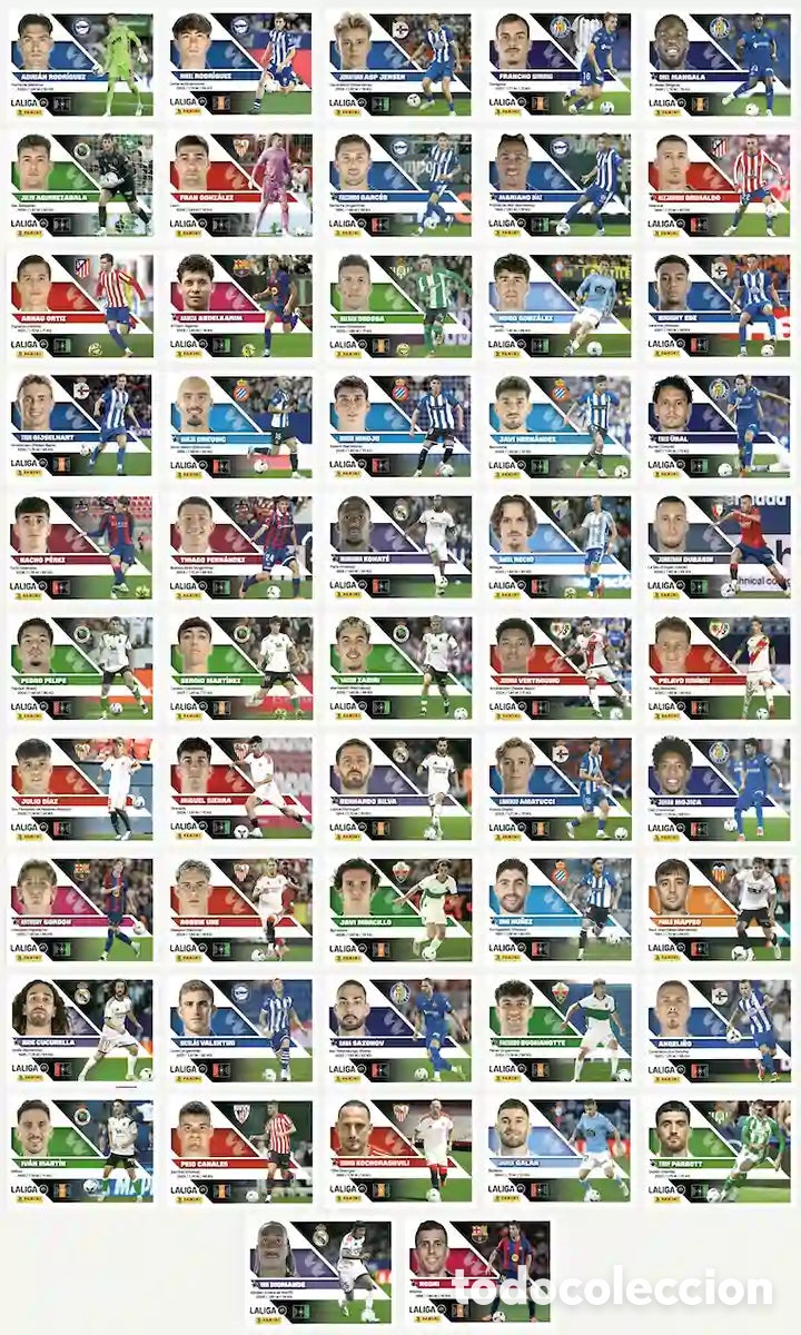Coleccionismo cromos antiguos: Liga Este 2026-27- Segunda edici&oacute;n 44 cromos completa