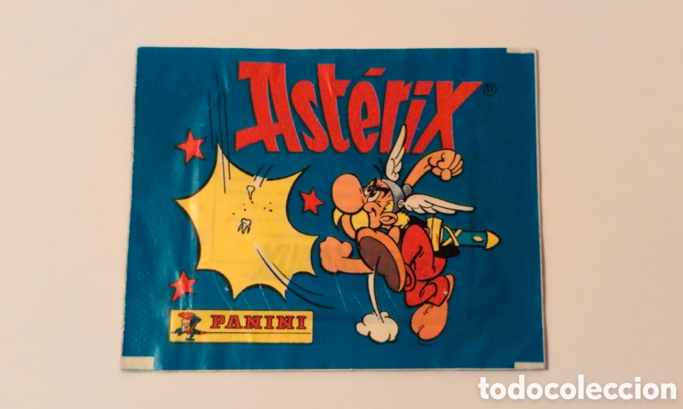 Coleccionismo cromos antiguos: SOBRE CROMOS SIN ABRIR AST&Eacute;RIX A&Ntilde;O 1987 DE PANINI