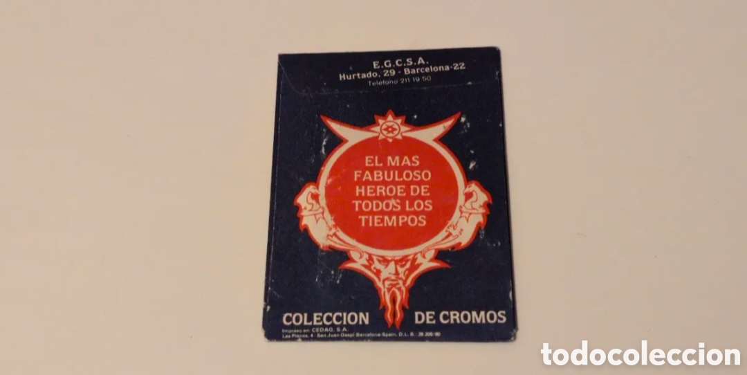 Coleccionismo cromos antiguos: Flash Gordon sobre cromos sin abrir - Foto 2