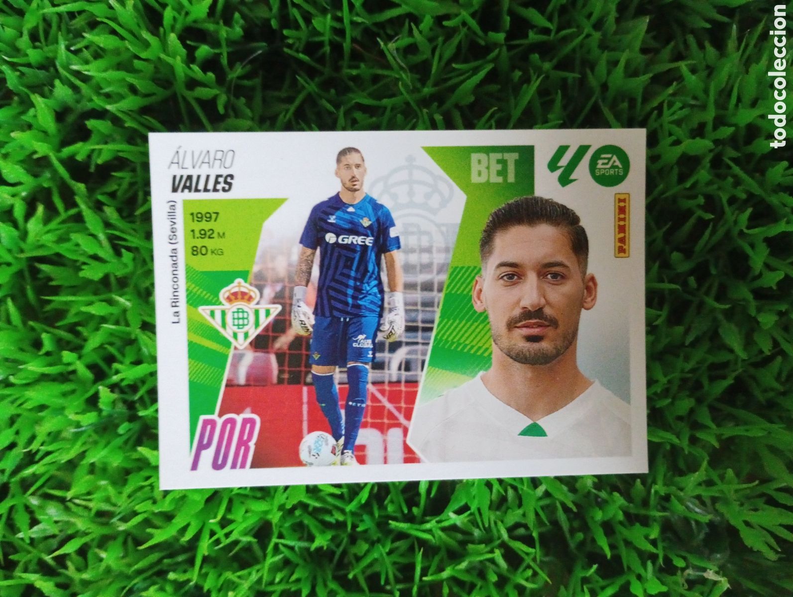Coleccionismo cromos antiguos: Valles Betis FICHAJE Liga Este 25-26 # 21 NUNCA PEGADO