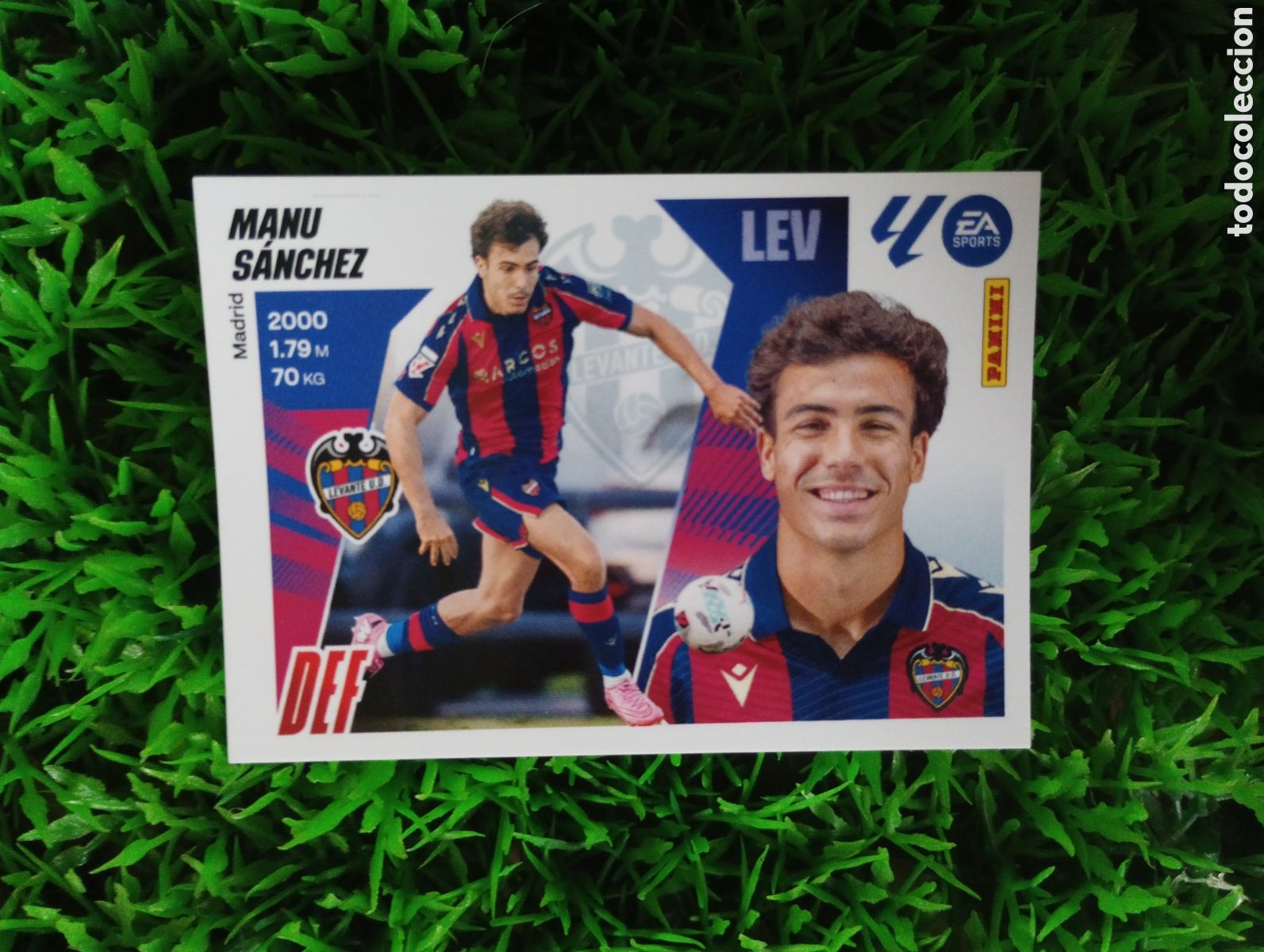 Coleccionismo cromos antiguos: Manu Sanchez Levante Liga Este 25-26 # 11 BIS NUNCA PEGADO