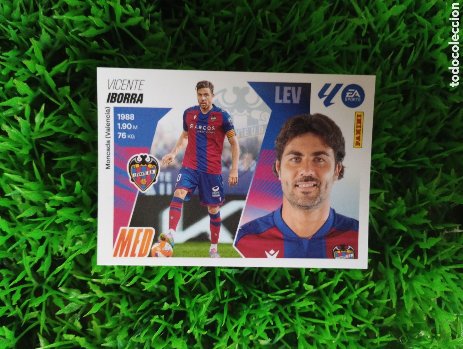 Coleccionismo cromos antiguos: Iborra Levante Liga Este 25-26 # 11 NUNCA PEGADO
