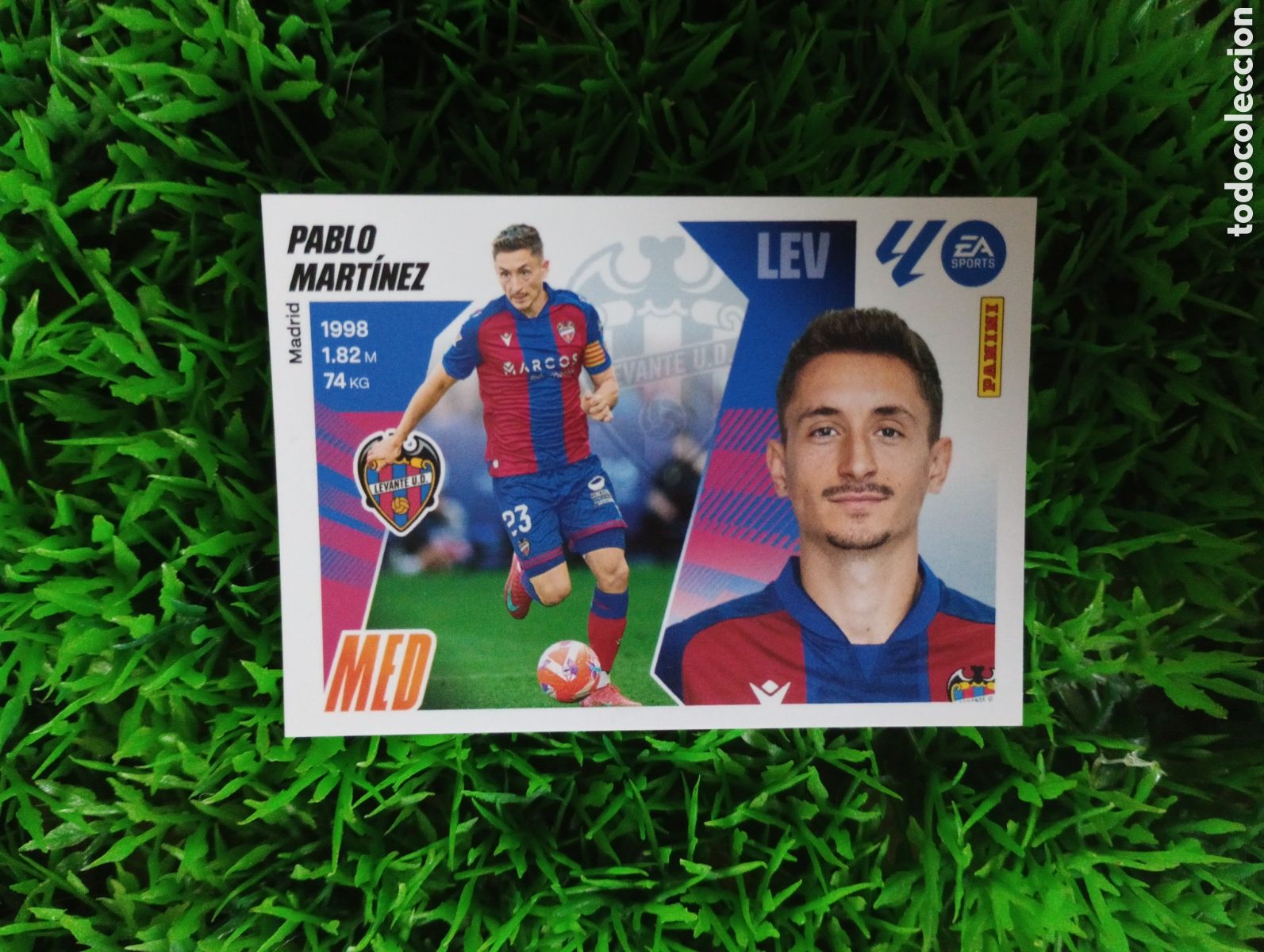 Coleccionismo cromos antiguos: Pablo Martinez Levante Liga Este 25-26 # 15 NUNCA PEGADO