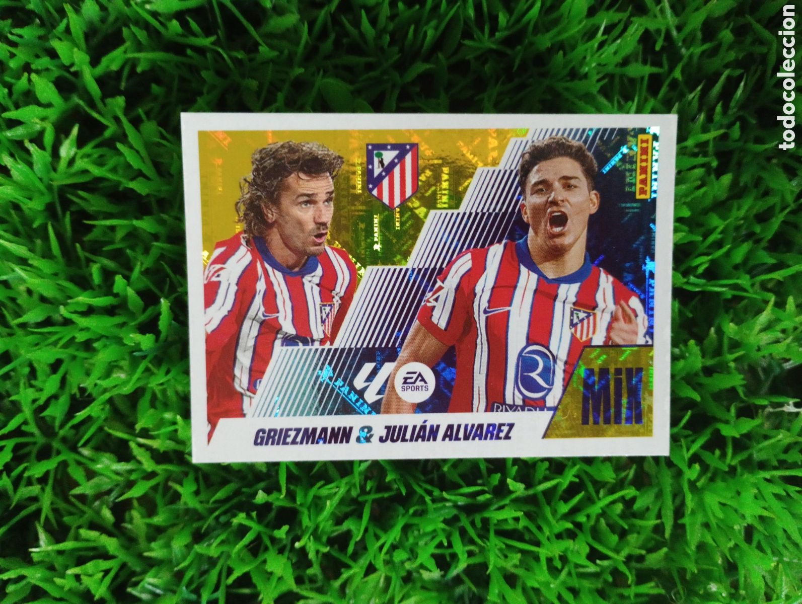 Coleccionismo cromos antiguos: Griezmann-Julian Alvarez Atletico De Madrid MIX Liga Este 25-26 # 10 NUNCA PEGADO