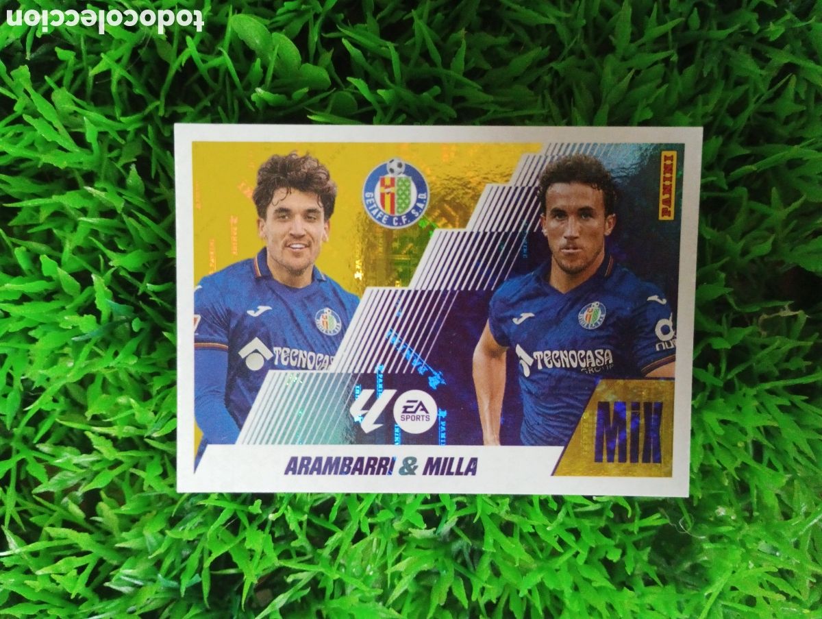 Coleccionismo cromos antiguos: Arambarri-Milla Getafe MIX Liga Este 25-26 # 2 NUNCA PEGADO