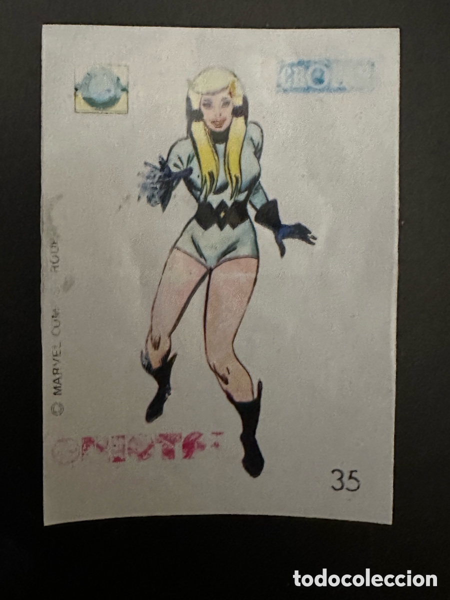 Coleccionismo cromos antiguos: CROMO CROPAN DESCUBRE A TUS H&Eacute;ROES N&Uacute;MERO 35 CRISTAL. SIN PEGAR NUNCA PEGADO