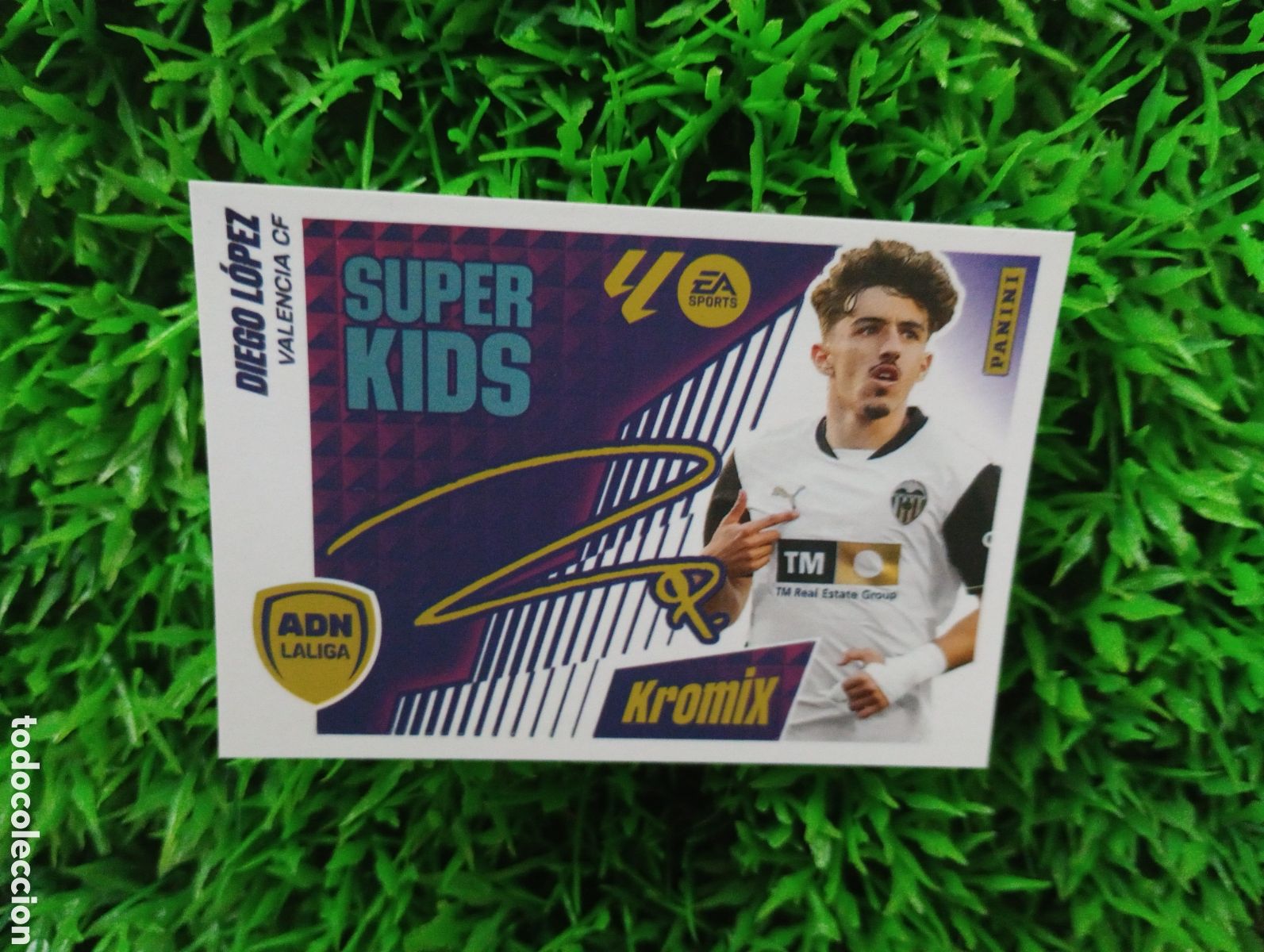 Coleccionismo cromos antiguos: Diego Lopez Valencia KROMIX SUPER KIDS Liga Este 25-26 # K7 NUNCA PEGADO