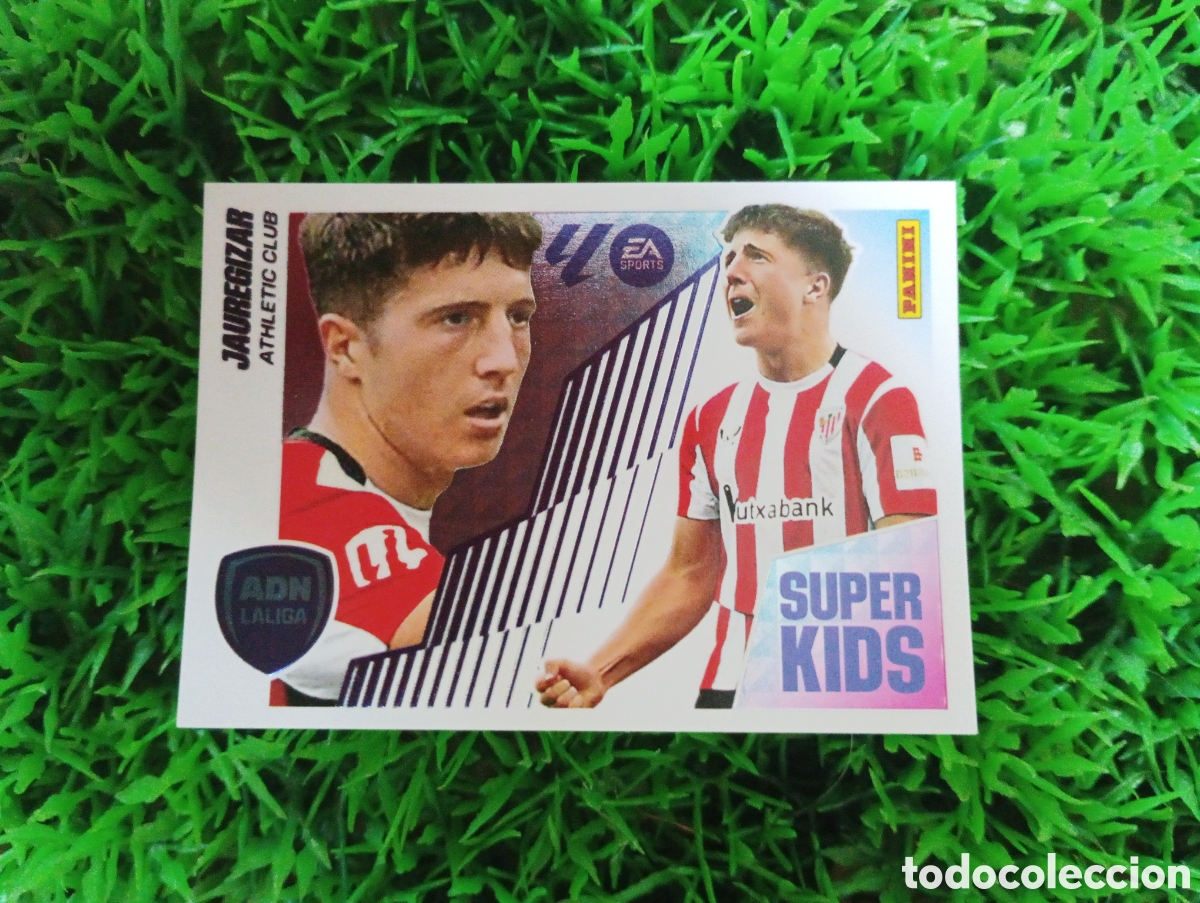 Coleccionismo cromos antiguos: Jauregizar Athletic Bilbao SUPER KIDS Liga Este 25-26 # 11 NUNCA PEGADO