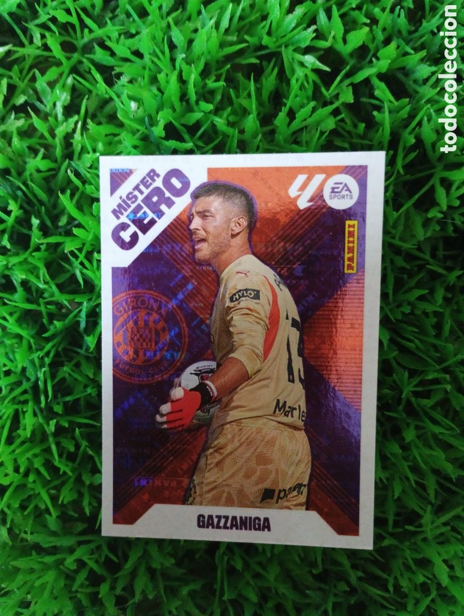 Coleccionismo cromos antiguos: Gazzaniga Girona MISTER CERO Liga Este 25-26 # 5 NUNCA PEGADO