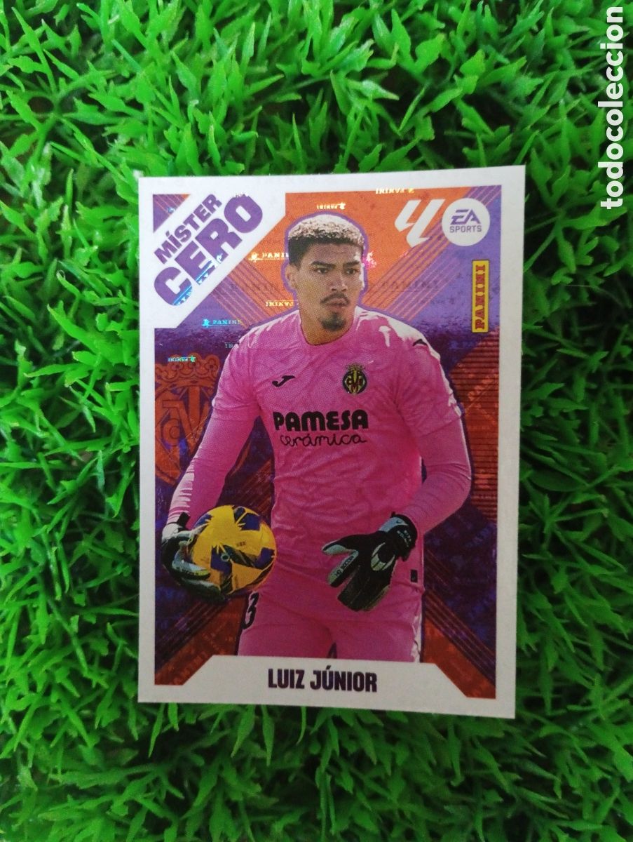 Coleccionismo cromos antiguos: Luiz Junior Villarreal MISTER CERO Liga Este 25-26 # 6 NUNCA PEGADO