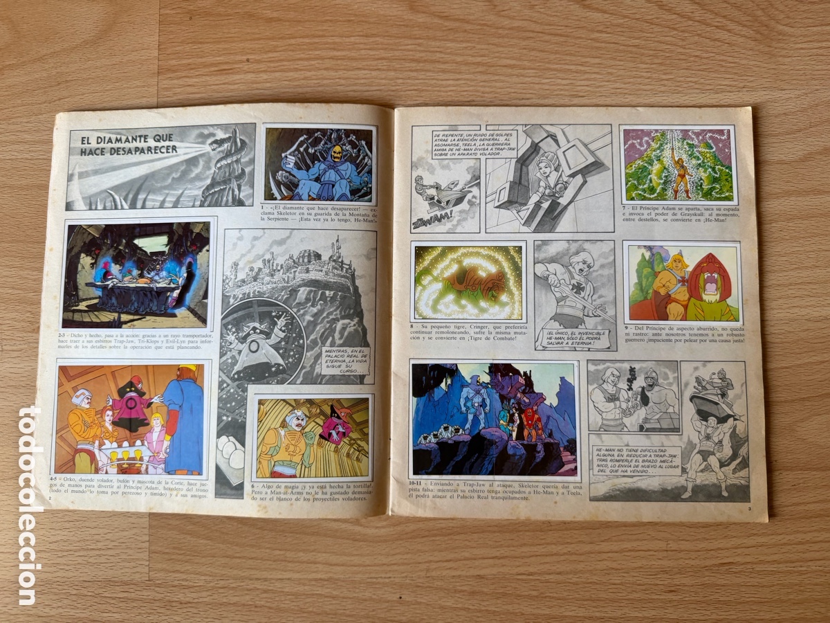 Coleccionismo cromos antiguos: ALBUM CROMOS MASTERS DEL UNIVERSO - Foto 3