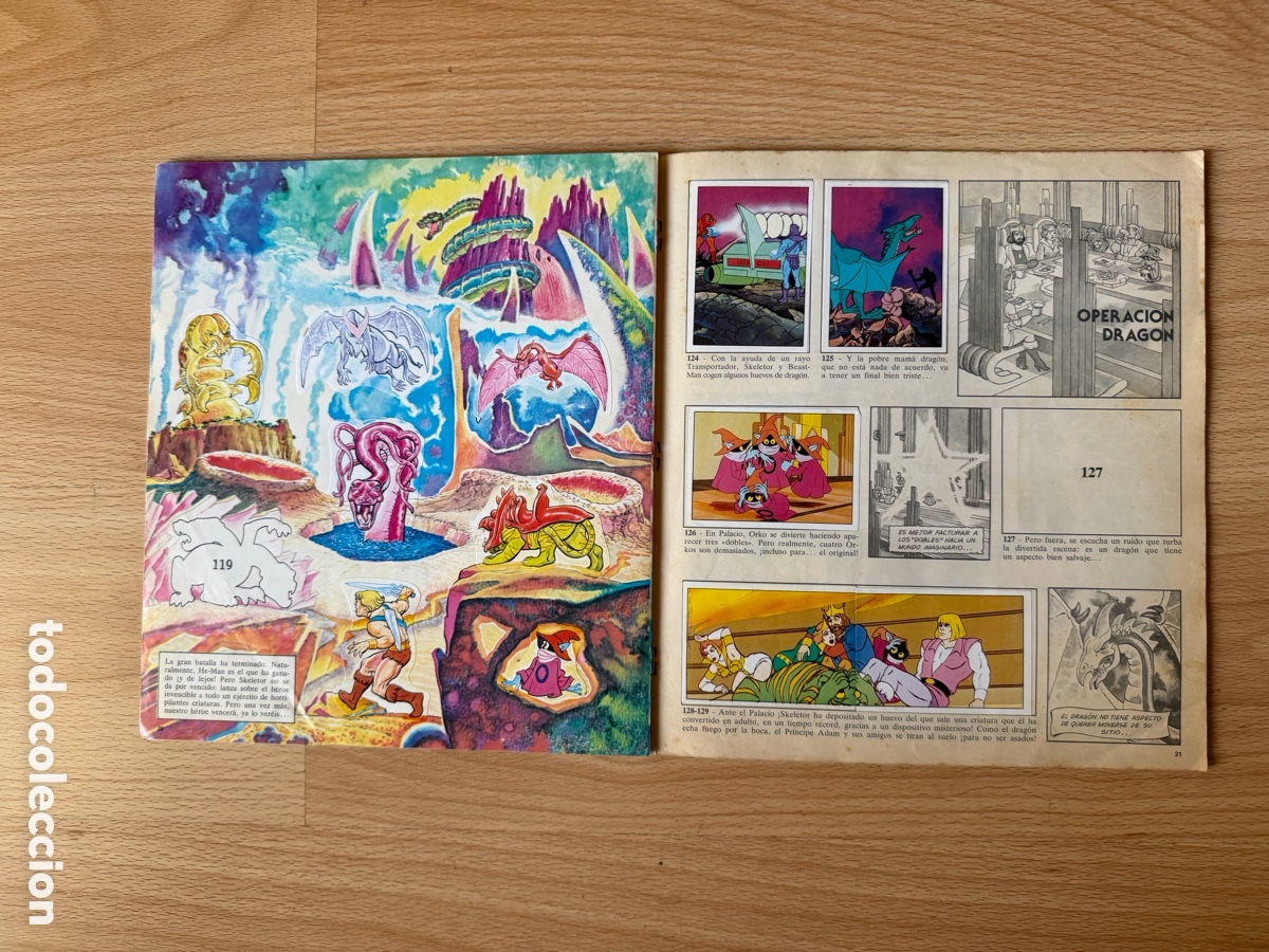 Coleccionismo cromos antiguos: ALBUM CROMOS MASTERS DEL UNIVERSO - Foto 12