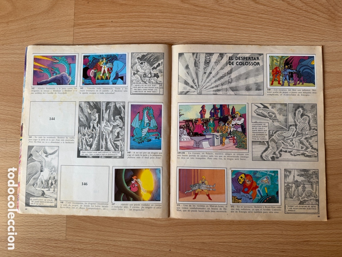 Coleccionismo cromos antiguos: ALBUM CROMOS MASTERS DEL UNIVERSO - Foto 14
