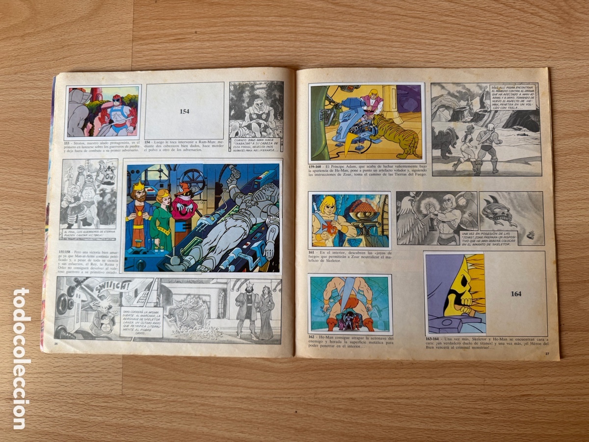 Coleccionismo cromos antiguos: ALBUM CROMOS MASTERS DEL UNIVERSO - Foto 15
