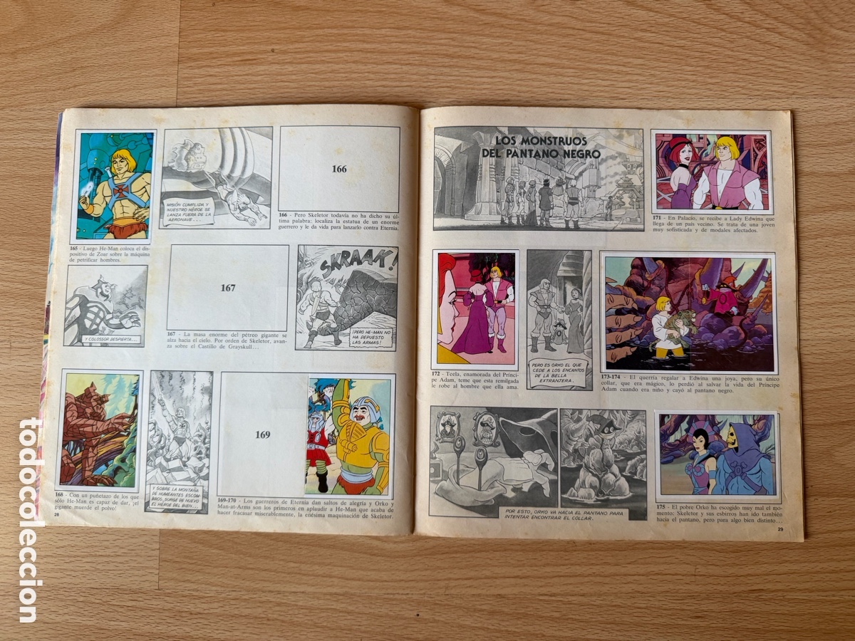 Coleccionismo cromos antiguos: ALBUM CROMOS MASTERS DEL UNIVERSO - Foto 16