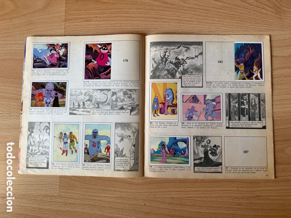 Coleccionismo cromos antiguos: ALBUM CROMOS MASTERS DEL UNIVERSO - Foto 17